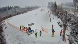 Kamera u nástupu na vlek svah A