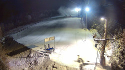 Kamera u nástupu na vlek svah A