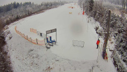 Kamera u nástupu na vlek svah A