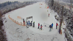 Kamera u nástupu na vlek svah A