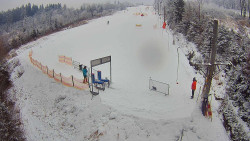 Kamera u nástupu na vlek svah A