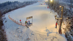 Kamera u nástupu na vlek svah A