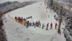 Kamera u nástupu na vlek svah A