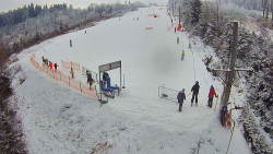 Kamera u nástupu na vlek svah A