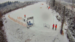 Kamera u nástupu na vlek svah A