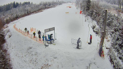 Kamera u nástupu na vlek svah A