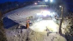 Kamera u nástupu na vlek svah A