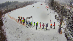 Kamera u nástupu na vlek svah A