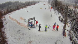 Kamera u nástupu na vlek svah A