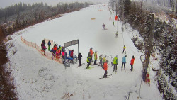 Kamera u nástupu na vlek svah A
