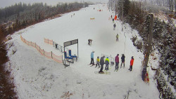 Kamera u nástupu na vlek svah A