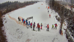 Kamera u nástupu na vlek svah A