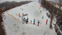 Kamera u nástupu na vlek svah A