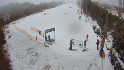 Kamera u nástupu na vlek svah A