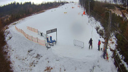 Kamera u nástupu na vlek svah A