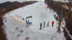 Kamera u nástupu na vlek svah A