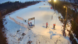 Kamera u nástupu na vlek svah A