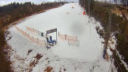 Kamera u nástupu na vlek svah A