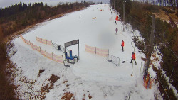 Kamera u nástupu na vlek svah A