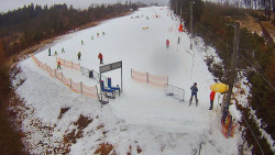 Kamera u nástupu na vlek svah A