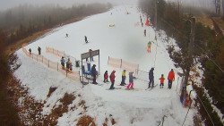 Kamera u nástupu na vlek svah A