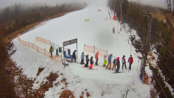 Kamera u nástupu na vlek svah A