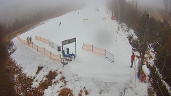 Kamera u nástupu na vlek svah A