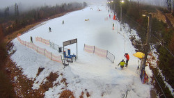 Kamera u nástupu na vlek svah A