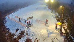 Kamera u nástupu na vlek svah A