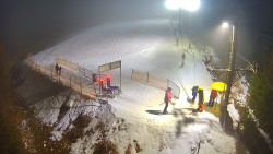 Kamera u nástupu na vlek svah A