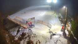 Kamera u nástupu na vlek svah A