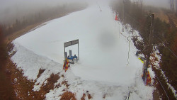 Kamera u nástupu na vlek svah A