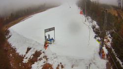 Kamera u nástupu na vlek svah A