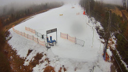 Kamera u nástupu na vlek svah A