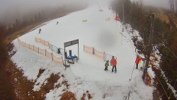 Kamera u nástupu na vlek svah A