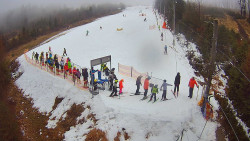 Kamera u nástupu na vlek svah A