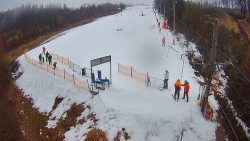 Kamera u nástupu na vlek svah A