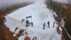 Kamera u nástupu na vlek svah A