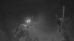 Kamera u nástupu na vlek svah A