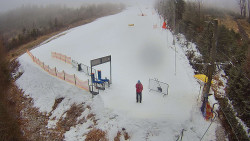 Kamera u nástupu na vlek svah A