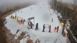 Kamera u nástupu na vlek svah A