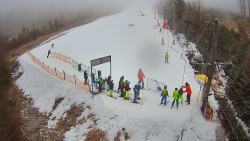 Kamera u nástupu na vlek svah A