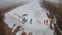 Kamera u nástupu na vlek svah A