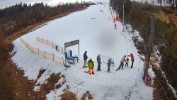 Kamera u nástupu na vlek svah A