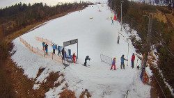 Kamera u nástupu na vlek svah A