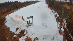 Kamera u nástupu na vlek svah A