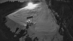 Kamera u nástupu na vlek svah A