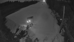 Kamera u nástupu na vlek svah A