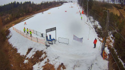 Kamera u nástupu na vlek svah A