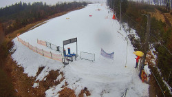 Kamera u nástupu na vlek svah A